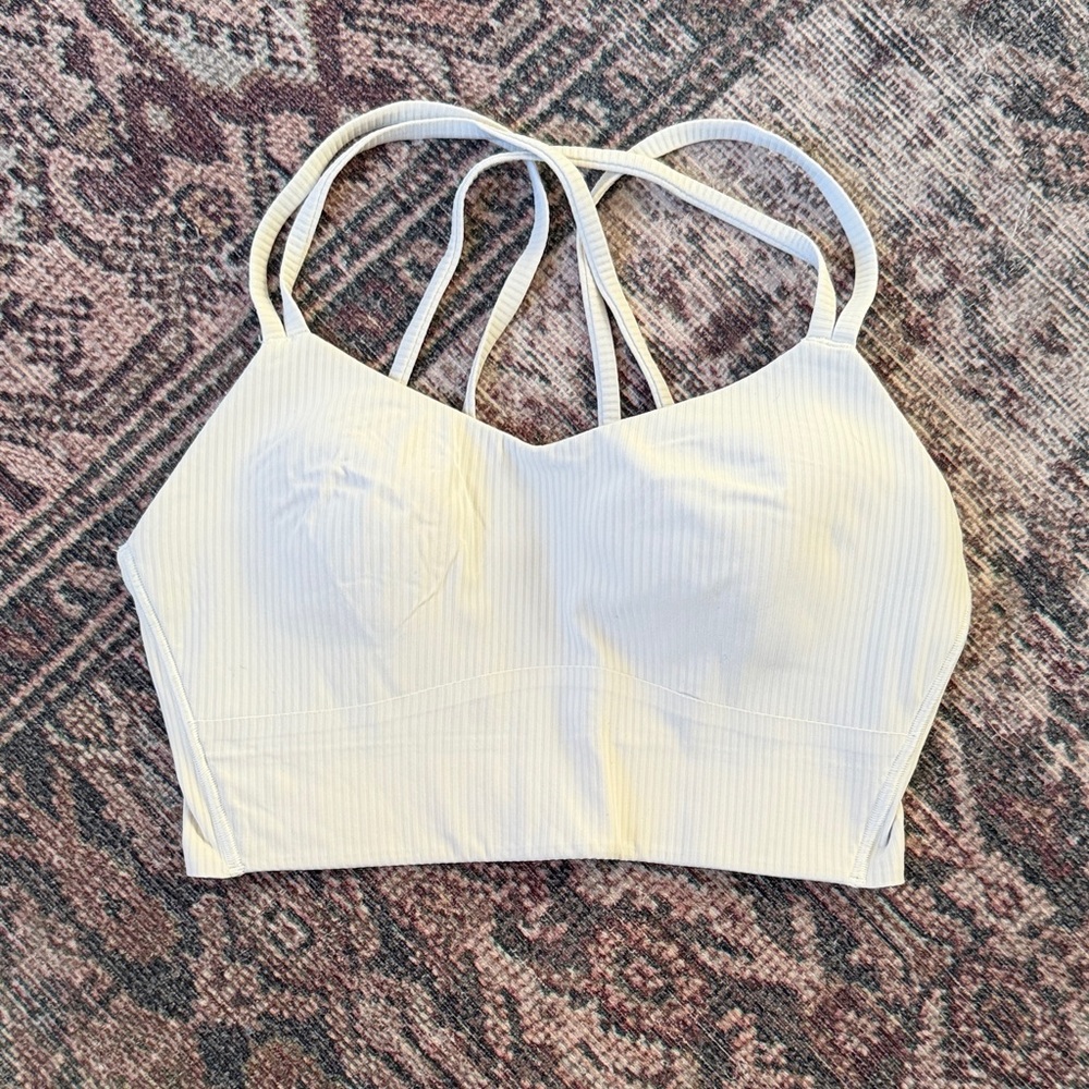 Lululemon Like A Cloud Ribbed Longline Bra